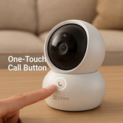 EZVIZ by Hikvision H6c Pro 2K+ (4MP) Wi-Fi Camera|Colour Night Vision|Two-Way Calling Security Camera HIKVISION